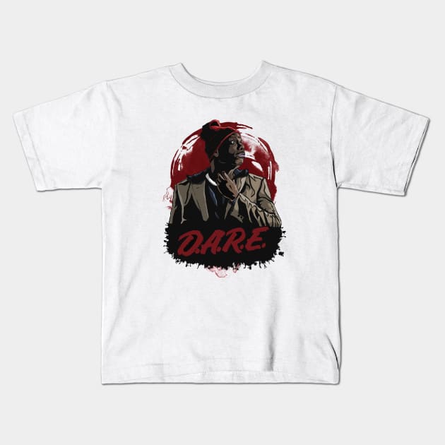 D.A.R.E Dave Chappelle REALS Kids T-Shirt by delpionedan